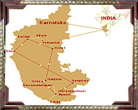 Golden Chariot Route Map